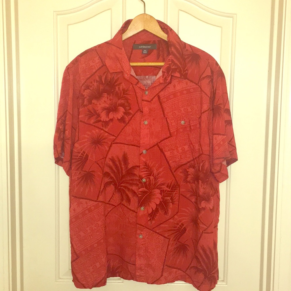 Vintage Croft and Barrow Hawaiian short sleeve. XL